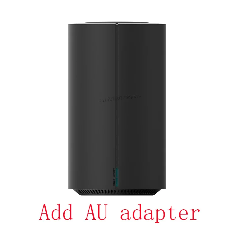 Xiaomi mi маршрутизатор AC2100 двухчастотный WiFi 128MB 2,4 GHz 5GHz 360 ° покрытие двухъядерный процессор игра дистанционное управление приложение для mi home - Цвет: Add AU adapter