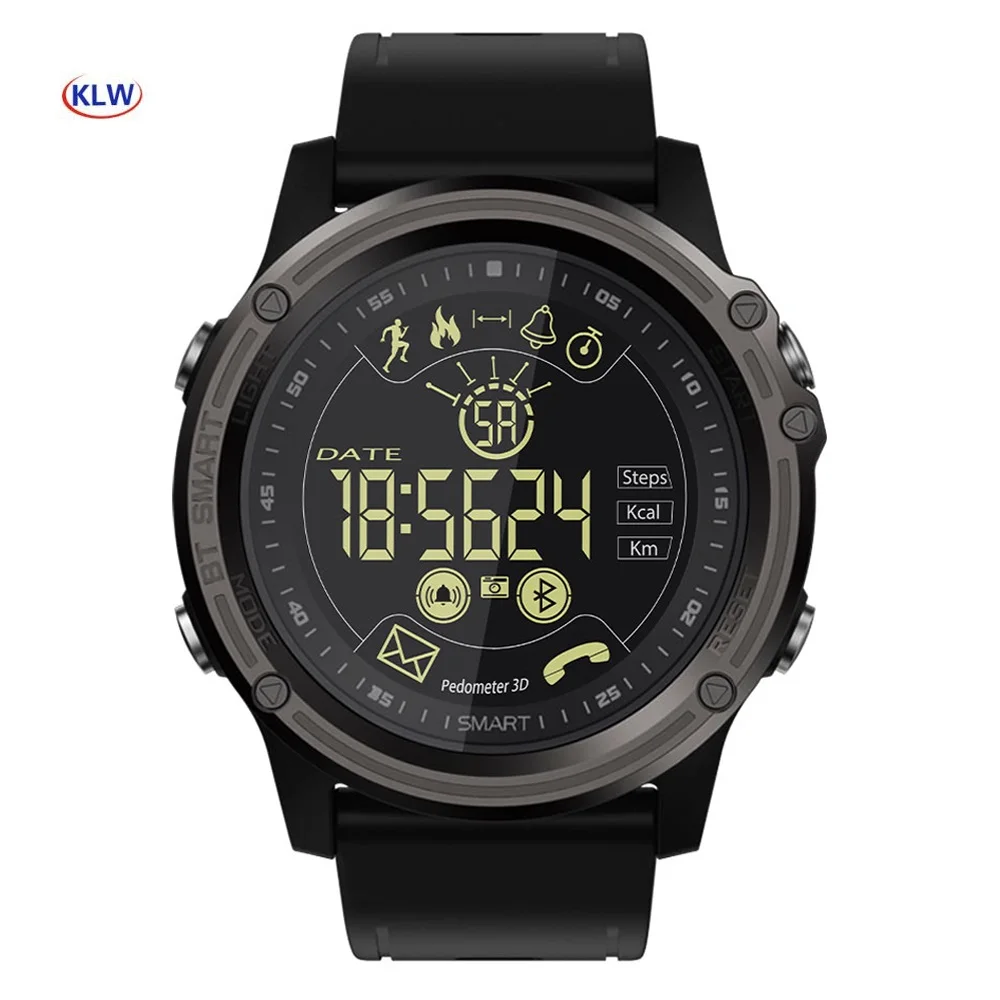 MK26 Смарт-часы спортивные IP68 Водонепроницаемые шагомеры напоминание о сообщениях 12 месяцев в режиме ожидания Смарт-часы для ios Android