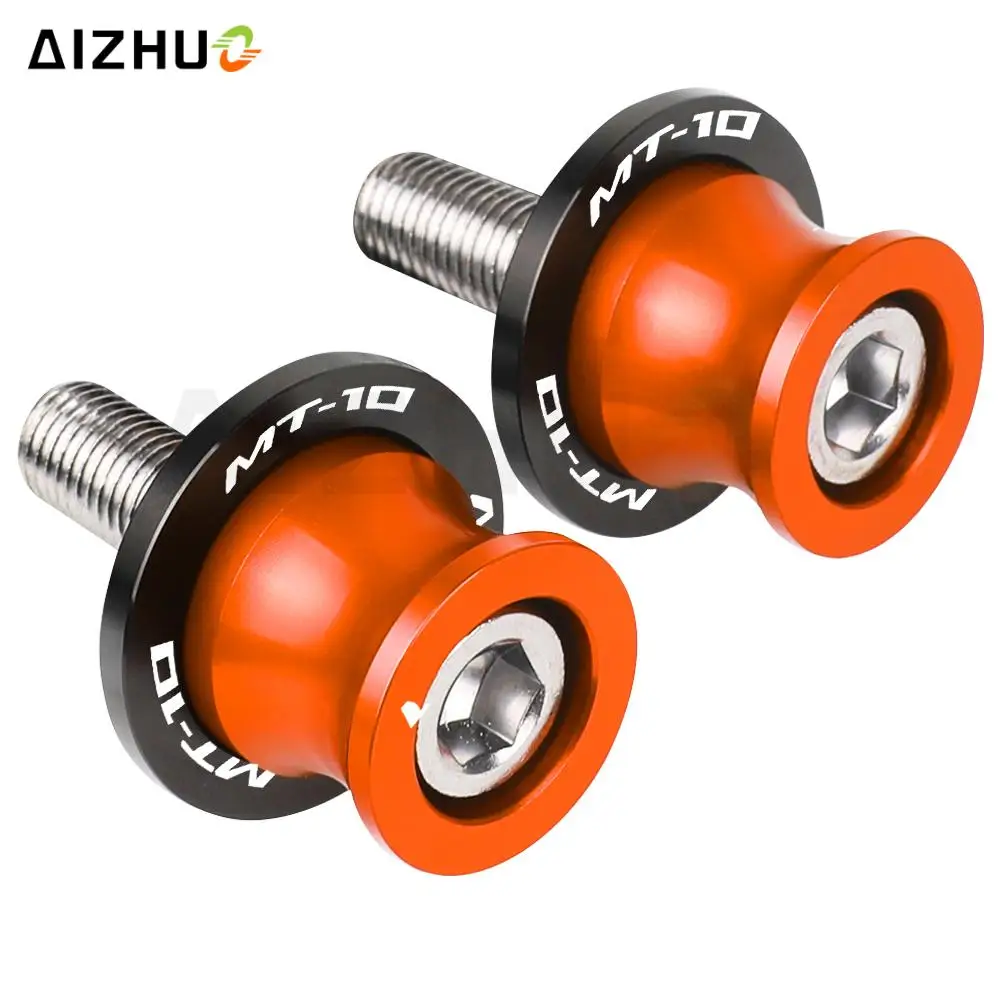 Motorcycle Swingarm Slider Spools MT 10 CNC Stand Screws 6MM Accessories FOR YAMAHA MT10 MT-10 2016-2021 2020 2019 2018 MT10 SP