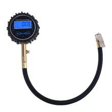 Manomètre numérique pour pneus, avec dégonflage rapide, pour voiture, camion, véhicule, 200 PSI/BAR/KPA/ KGF/CM2
