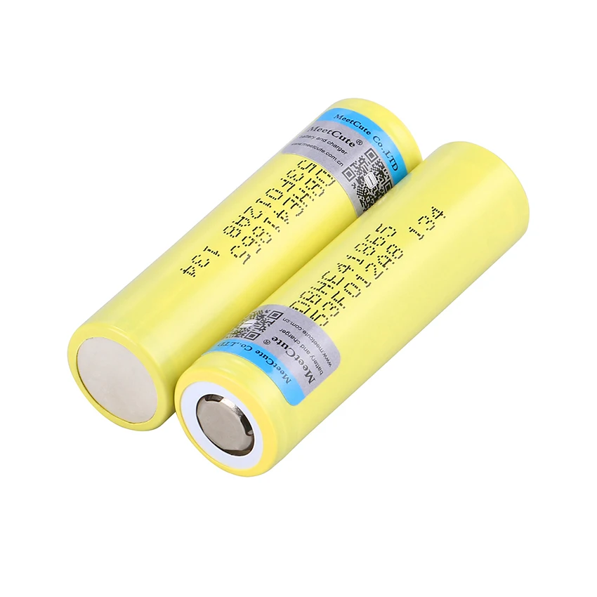 Meetcute 2500mAh Li-lon аккумулятор HE4 18650 3,7 V power перезаряжаемые батареи Макс 20A, 35A Разрядка Для LG для электронной сигареты