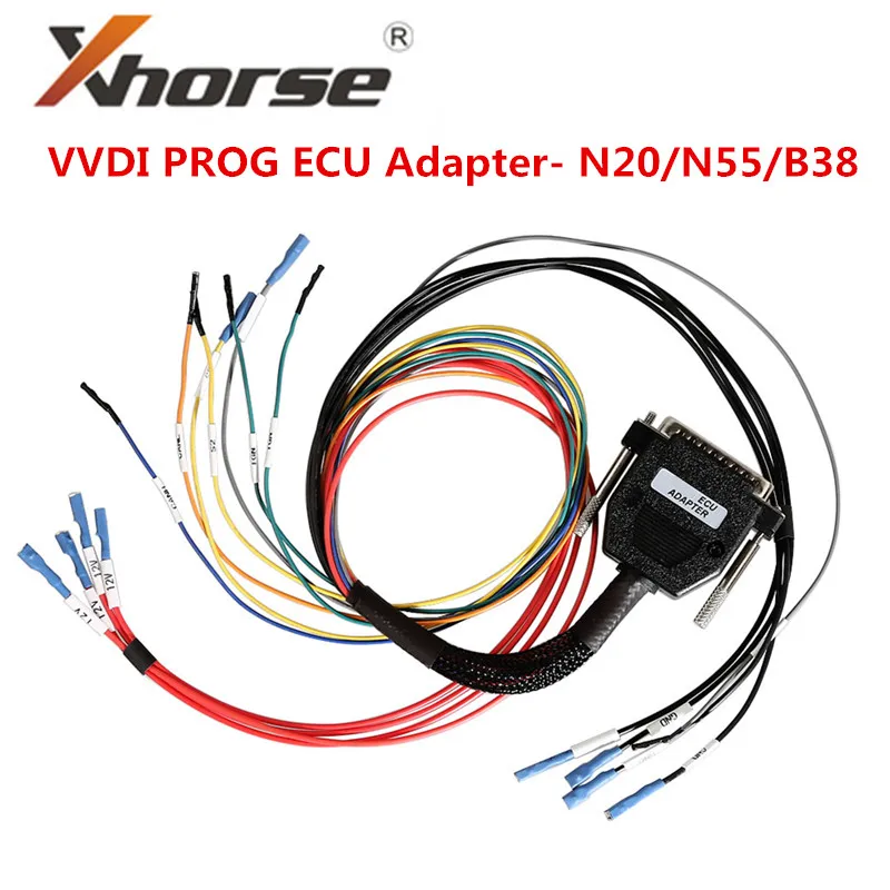 Считывание адаптера ЭБУ Xhorse VVDI PROG для BMW ECU N20/N55/B38 без повреждения корпуса ЭБУ| |