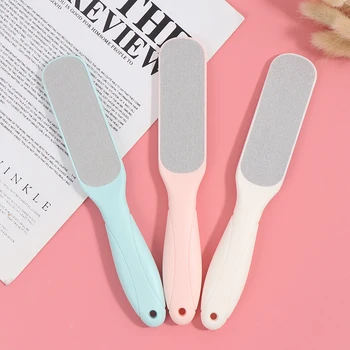 

1pc Double Sided Reusable Stainless Steel Pedicure Foot File Cracked Skin Callus Grater Remover Feet Rasp Foot Care Tool