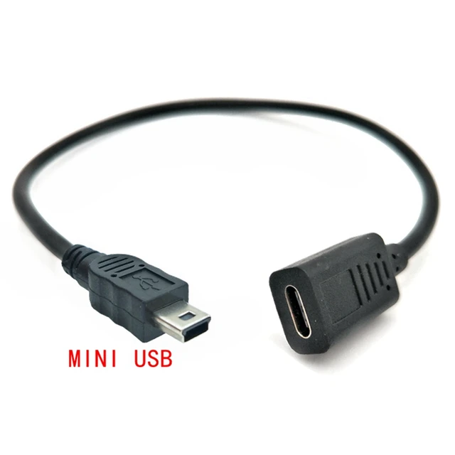 USB Typ-c Weibliche zu Micro USB mini usb Stecker Kabel Adapter  Dropshipping - AliExpress