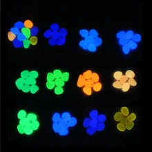 100 шт светится в темноте светящиеся камни, галька дорожки рок танк аквариум DIY Декор AC889