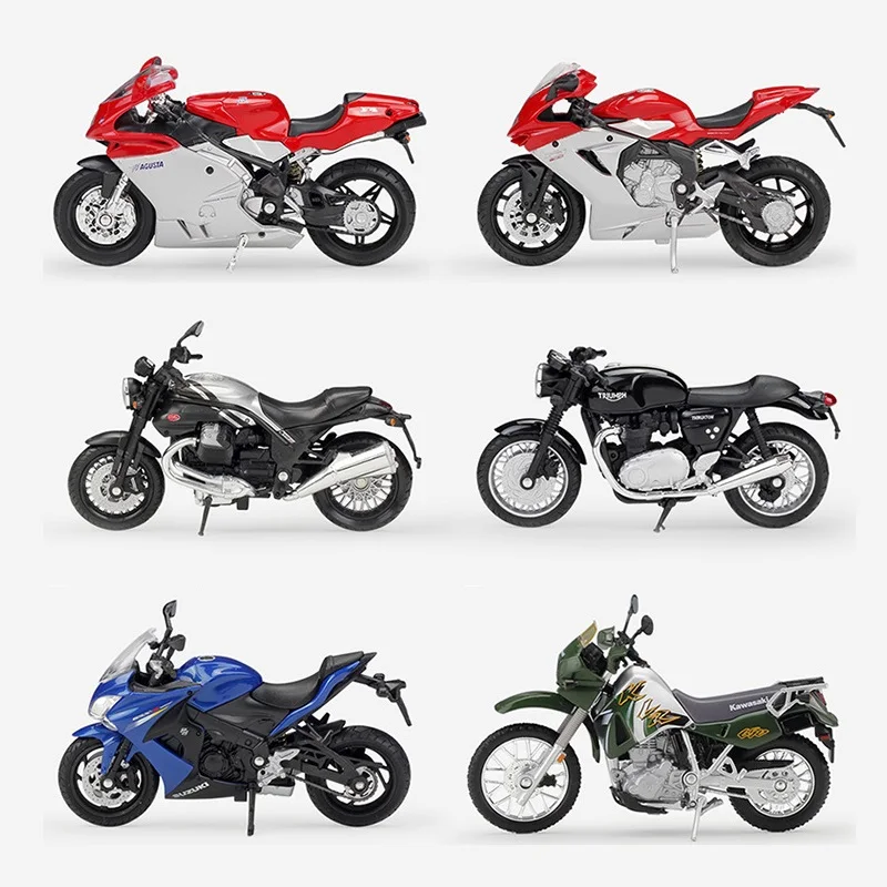 1:18 Welly Suzuki Honda Triumph Yamaha Aprilia Norton литой под давлением мотоцикл| |