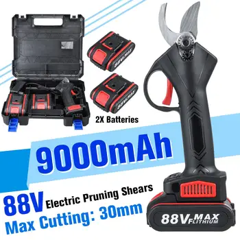 

Electric Pruner Garden Tool Cordless Electric Pruning Shears Branch Cutter Grafting Tool Garden electric branch Scissors