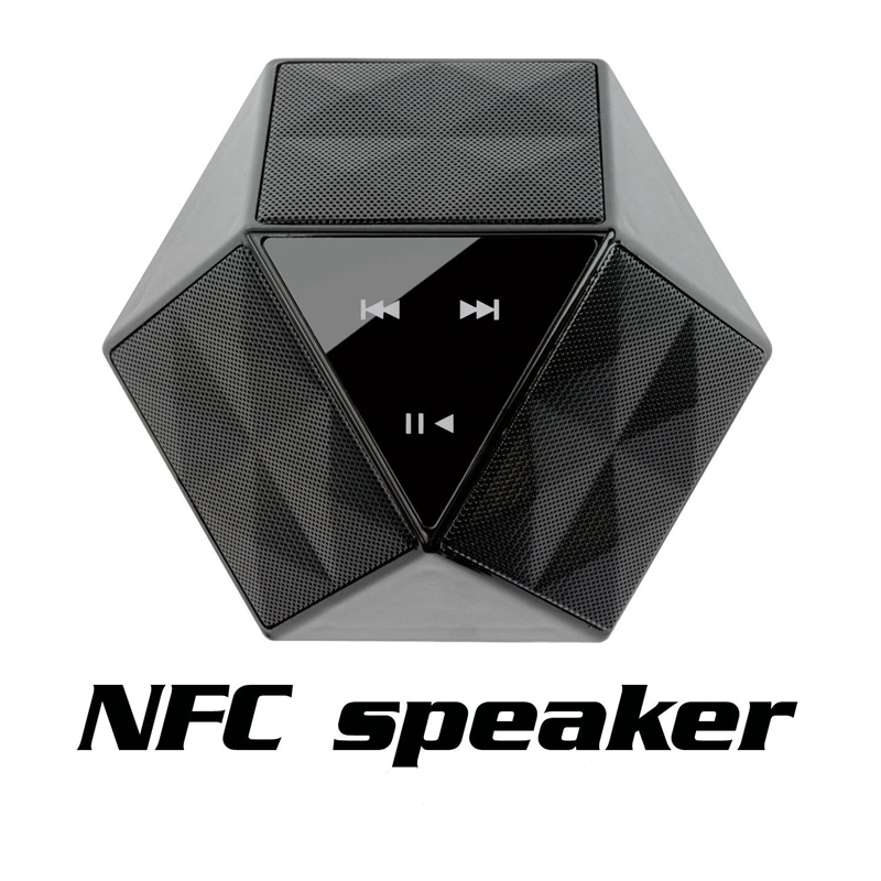 Беспроводной Bluetooth динамик домашний стерео с Nfc пресс контакт сабвуфер музыкальный динамик