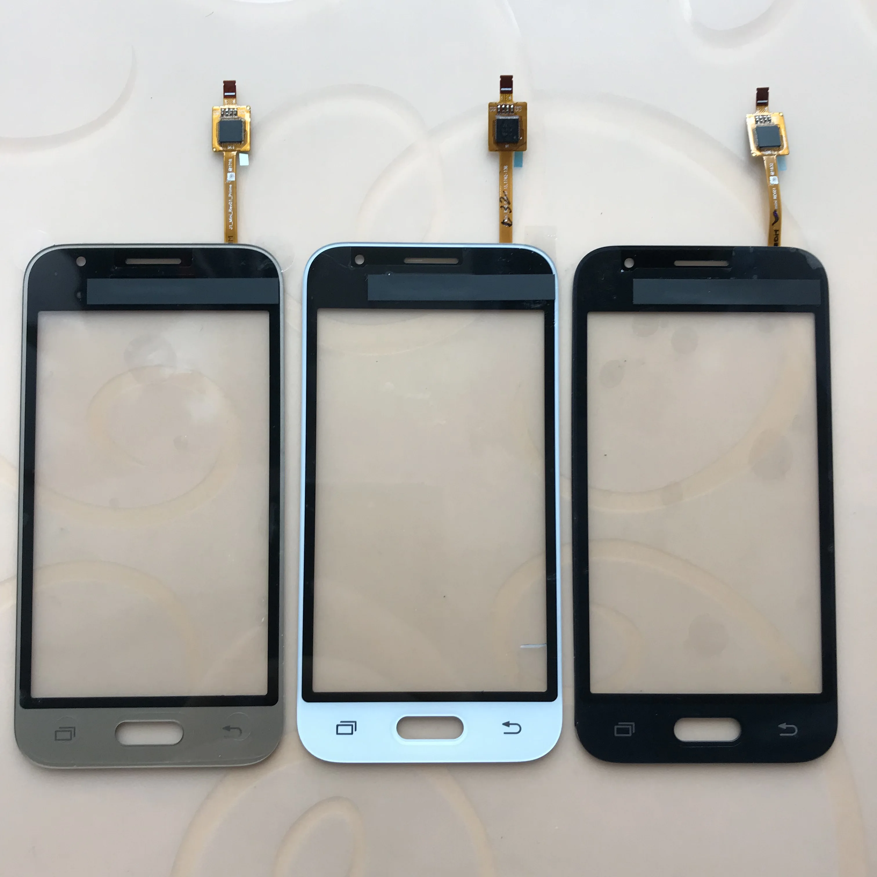 10 шт./лот для J1 Mini SM-J105F J105 фронтальный сенсорный экран дигитайзер панель