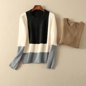

Women Sweater New Viscose-Blend Wool Fashion Sweater