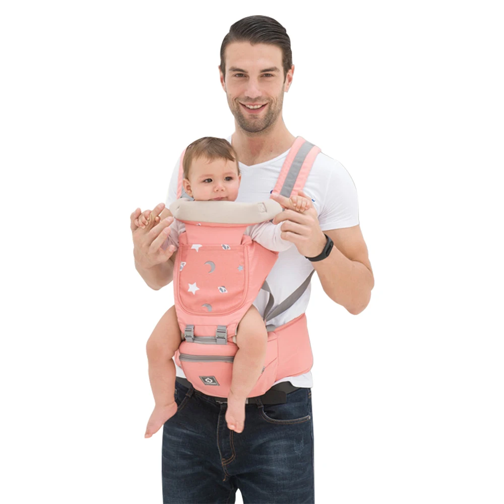 Ergonomic Baby Carrier Multifunction Four-season & Breathable Infant Newborn Comfortable Carrier Sling Backpack Kid Carriage 4
