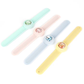 

2020 Children Cartoon Outdoor Home Mosquito Repellent Bracelet Plant Essential Oil Mosquito Repellent Ring Wristband Watch TSLM2