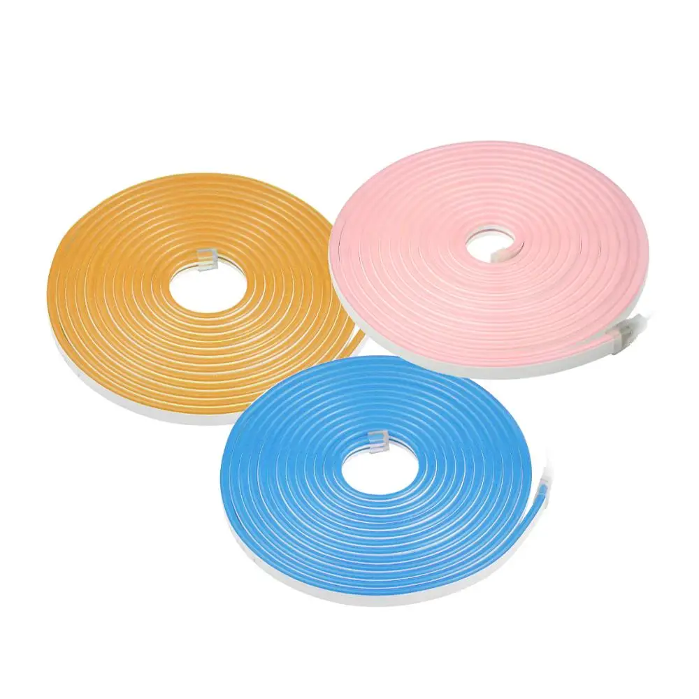 12V светодиодный неоновая вывеска для организаций и магазинов лента гирлянда