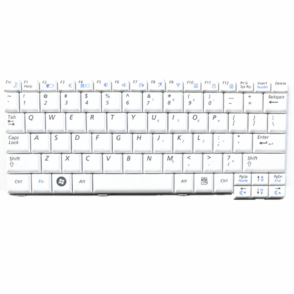 

Клавиатура для ноутбука Samsung NP-N310 White US United States Edition