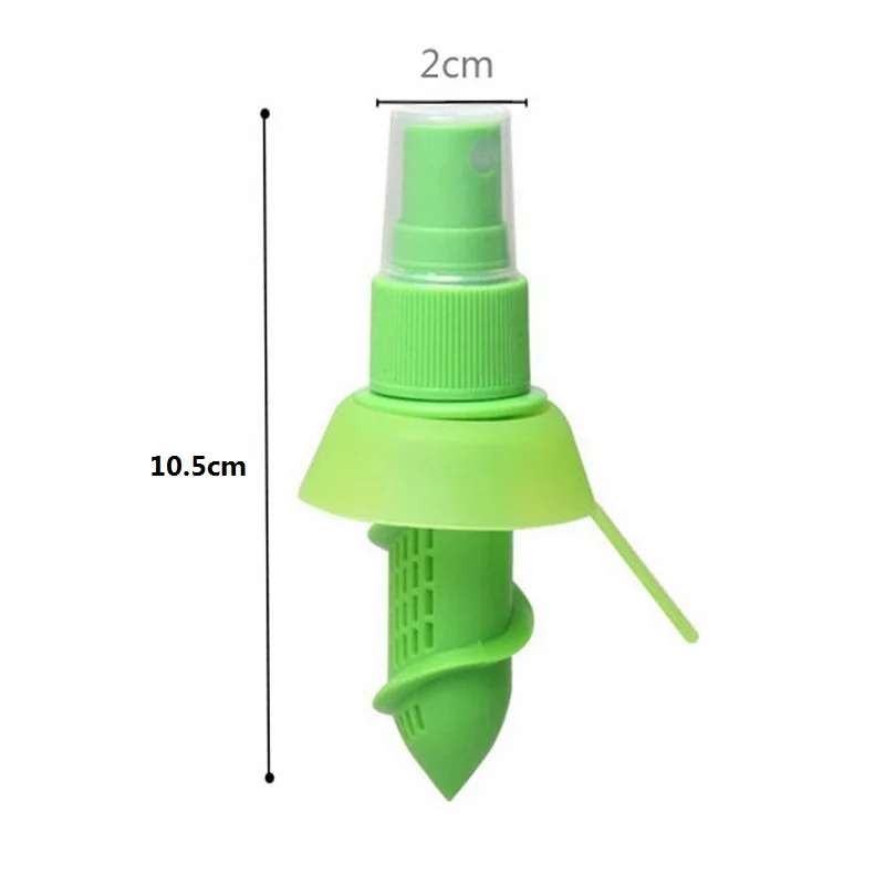 Кухонные гаджеты распылитель для лимона фруктовый сок цитрусовый спрей апельсиновый сок соковыжималка для фруктов de cozinha кухонные инструменты для приготовления пищи - Цвет: 1pc green