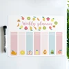Magnetic Weekly Monthly Planner Calendar Magnet Dry Erase Markers Whiteboard for Notes Message Drawing Fridge Sticker A3 Size ► Photo 3/6