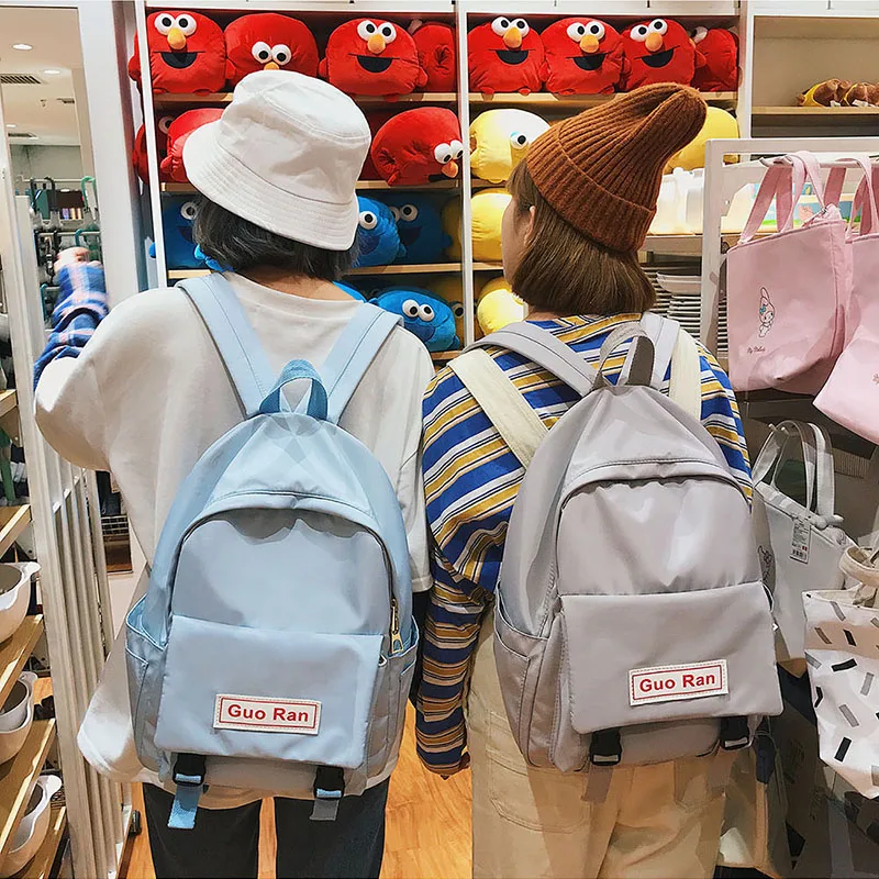 

Fashion Women Backpack Nylon Cloth Travel Bag Shoulder Bag For Teenage Student Girl High Capacity School Bag Bagpack Rucksack