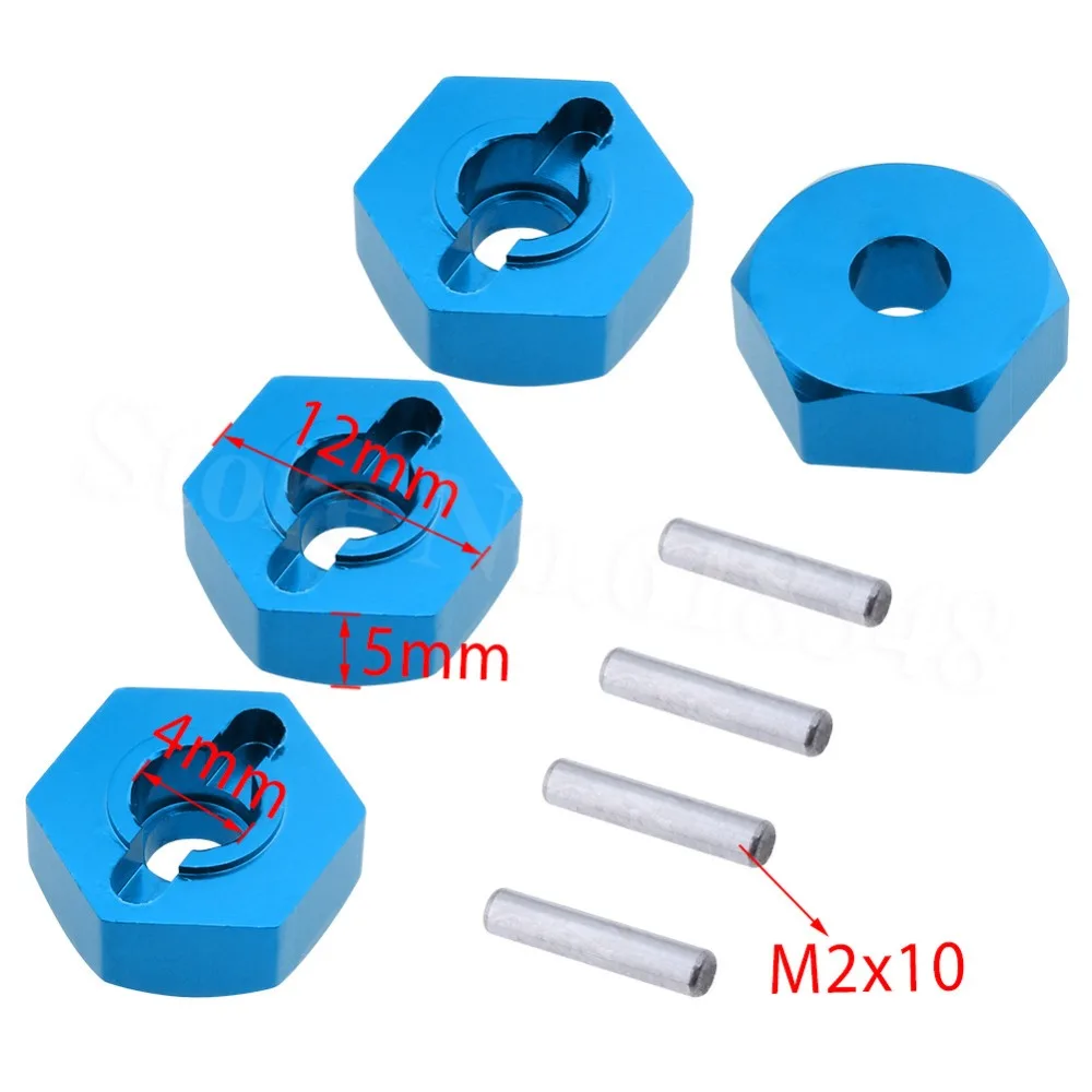 12mm Aluminum Wheel Hex Hub Adapter Mount Thickness 5mm 959-23 For WLtoys L959 L969 L979 L202 L212 L222 K959 RC Car Replacement | Игрушки и