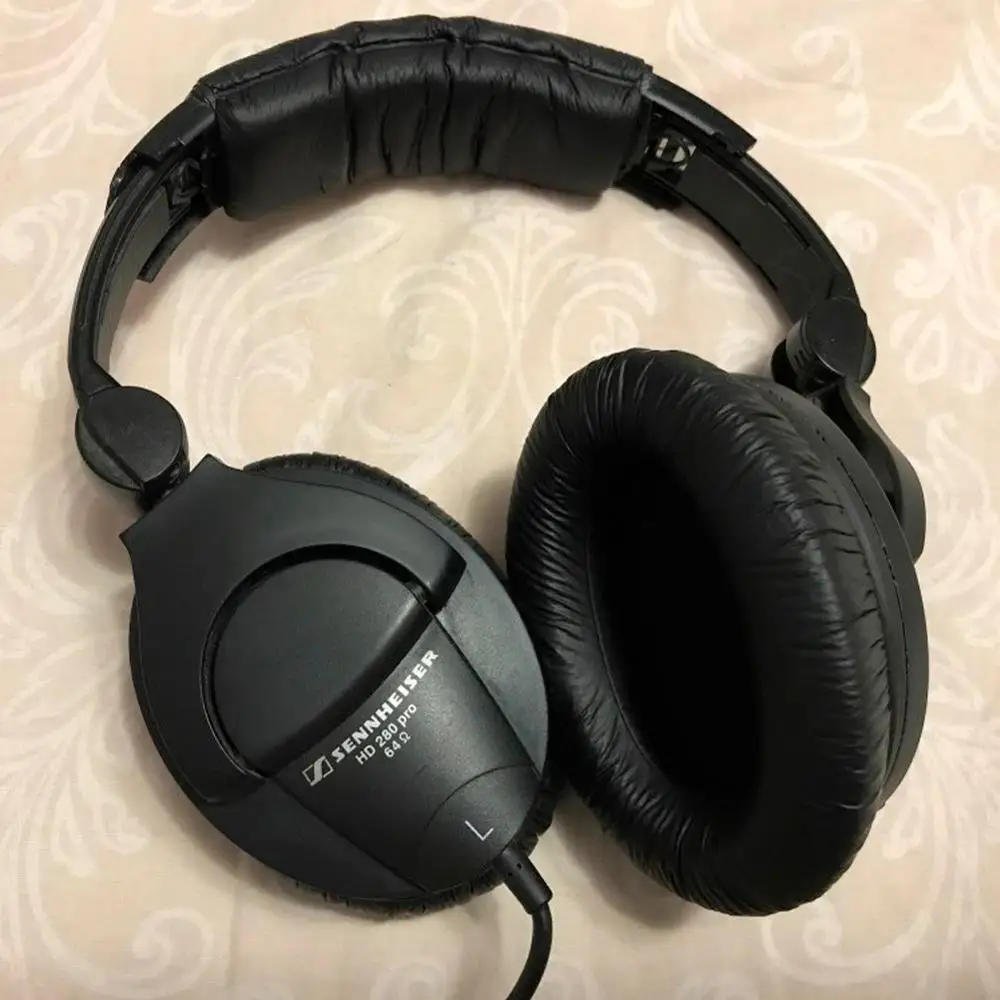 KQTFT 1 Pair of Replacement Ear Pads for Sennheiser HD280 PRO HD 280 Headset EarPads Earmuff Cover Cushion Cups