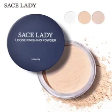 SACE LADY рассыпчатая пудра для лица матовая прозрачная пудра Профессиональный полупрозрачный макияж контроль над маслом