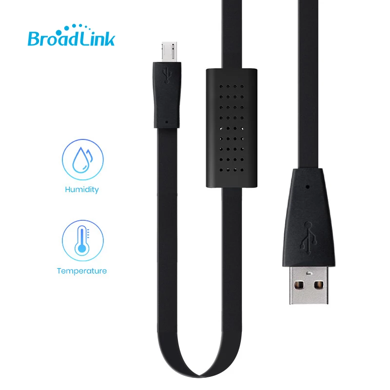 

Broadlink HTS2 аксессуар для умного дома, Wi-Fi, датчик температуры и влажности