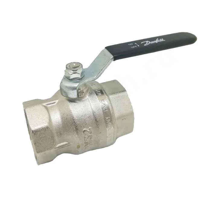 Кран шаровой резьб. 1 1/4&ampquot PN25 Danfoss BVR A латунь вн.- вн. с рычагом | Обустройство дома