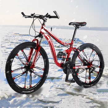 

Mountain bike variable speed bicycle 24/26 inch adult bike male and female student bicycle free of charge