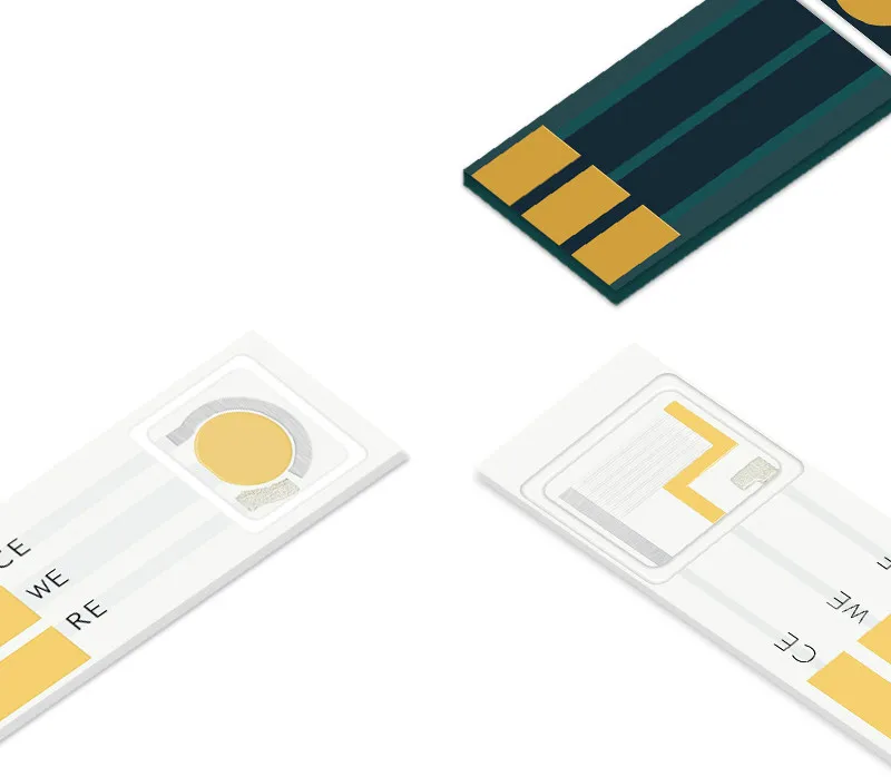 Биологический Стандартный три электроды с USB Интерфейс