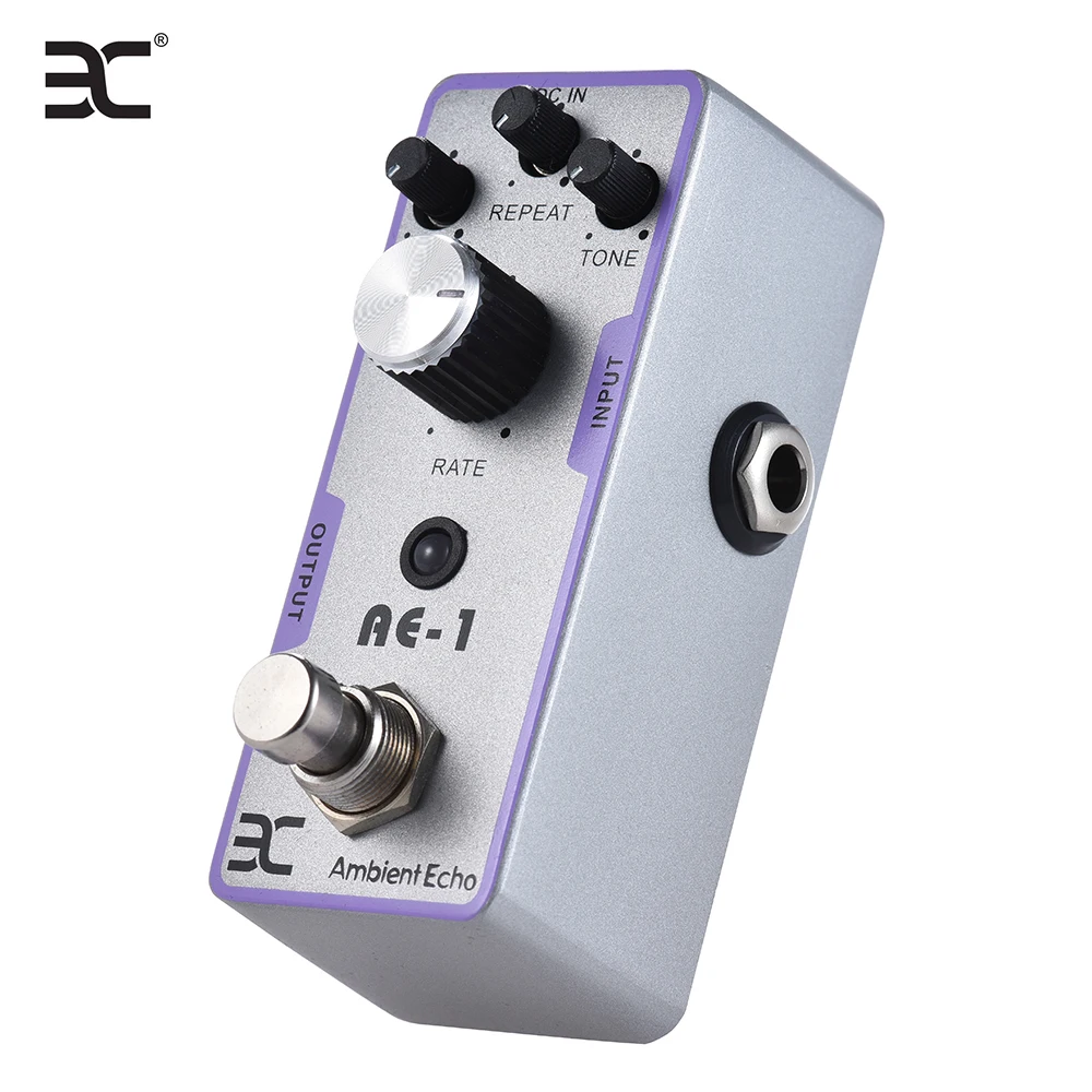 ENO EX AE-1 электрогитара Ambient Echo Effect Педаль полностью металлический корпус True Bypass
