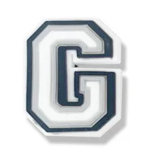 Single Letter 1Pcs Black White Alphabe Shoe charms Button Accessories Shoe DIY Decoration Wristband Kids X-mas Gift  Croc Jibz G