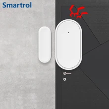 Détecteur d'ouverture de porte/fenêtre sans fil 433Mhz, capteur intelligent d'ouverture de porte/fenêtre, pour système d'alarme de sécurité domestique Tuya, Ultra faible consommation d'énergie