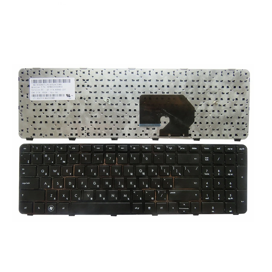 Для HP Pavilion DV7-6100 DV7-6200 DV7-6000 RU dv7-6152er 639396-251 634016-251 Русская клавиатура для ноутбука |