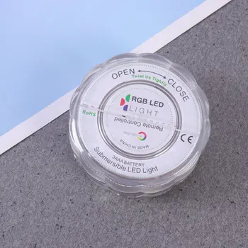 

2PCS Underwater Lights ABS Pool Lights Pond Lights Vase Lights for Wedding Aquarium Party