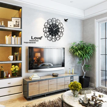 

Large Quality Wall Clock Modern Design Clocks Digital Large Decorative alarm watch Silent for Living Room Home Decor Hot Sale