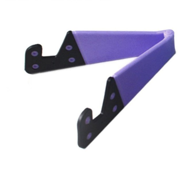 phone essential!Universal Desktop Folding V-shaped Mobile Phone Stand Colored V-shaped Lazy Stand Base