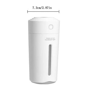 

DC5V 2W USB Star Cup Air Humidifier Cleaning Care Skin Nano Spray Technology Mute Design Color Lamp Office Humidifier