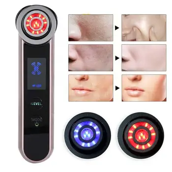 

Household RF LED Photon Light Therapy Device Anti Aging Face Lifting Tightening Wrinkle Eye Skin Care Tools
