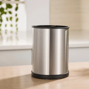 

Stainless Steel Rotating Utensil Holder Drain Rack for Spoons Chopsticks Kitchen DTT88