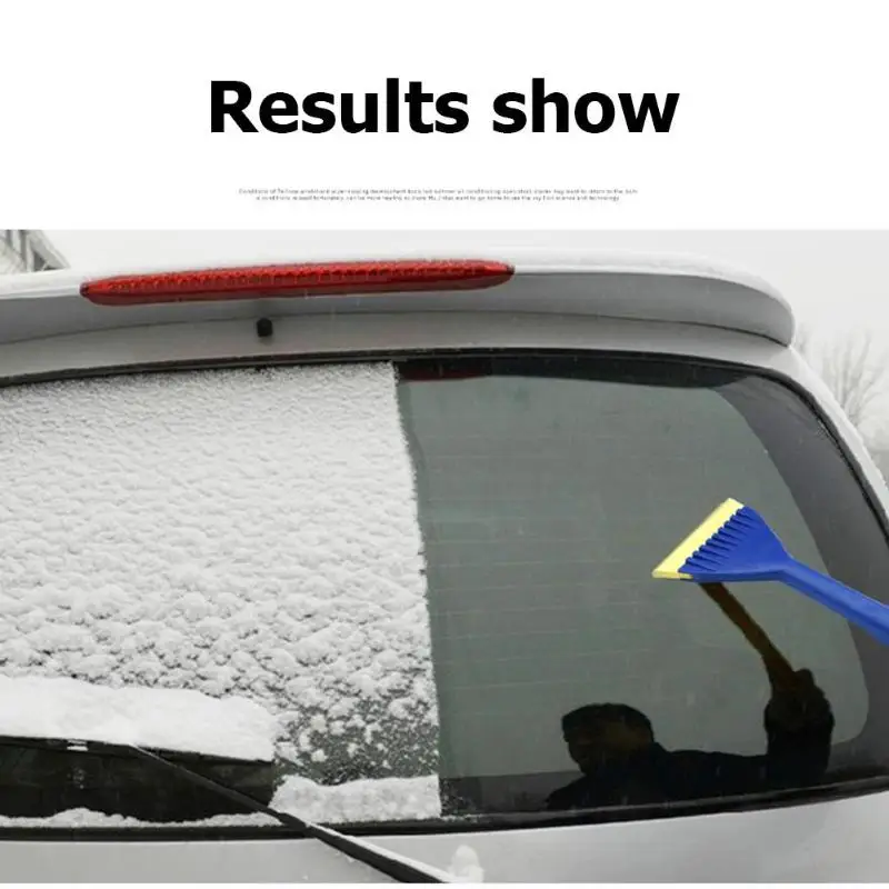 Nieuwe Ijskrabber мягкое лезвие Lange Handvat Авто Ijskrabber Sneeuwruimen Ontdooien авто инструмент для окон Прямая поставка