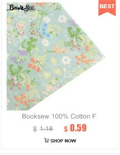 Booksew хлопок белье ткани метров зеленый лист дизайн холст Tissu DIY диван водостойкая скатерть сумка занавес Cabas Telas лоскутное