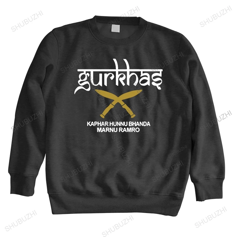 Весенние хлопковые Толстовки Gurkha Gorkhas Nepalese British Royal спецназ Kukri Knives Мужская