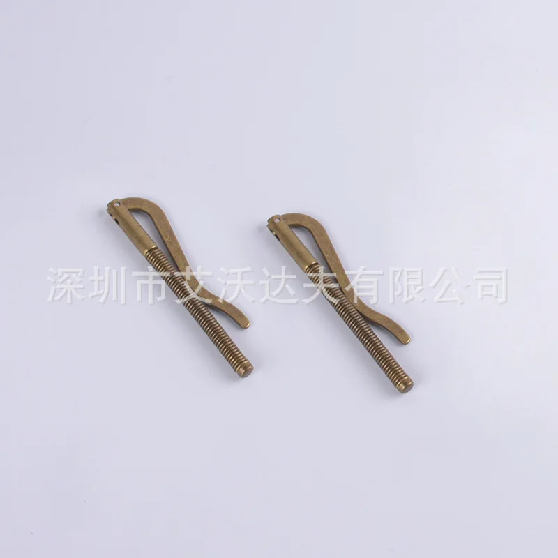 

Spring Wallet Manufacturers Direct Selling Cheque Was High Quality Wallet 75-80mm Bronze Spring Check US Dollar Wallet