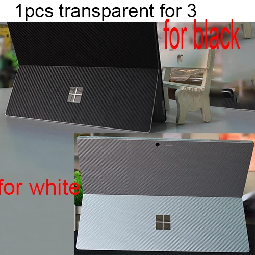 Чехол для microsoft Surface Pro 7/Pro 6/Pro 5/pro 4 3 12," чехол для microsoft Surface go 3 защитный чехол - Цвет: transparent for 3