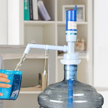 

Portable Electric Battery-Operated Pump Convenient Bottled Drinking Water Pump Dispenser With Press Switch 0.9-1.0 Gallon/min