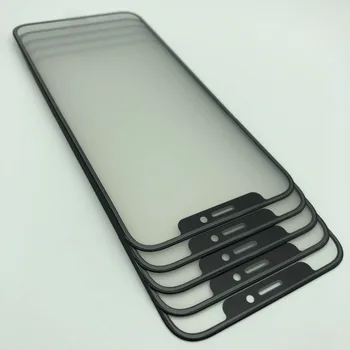 

5pcs high quality front glass+OCA XS MAX for ip X 5.8inch crack outer glass lcd touch screen replacement glass with OCA glue