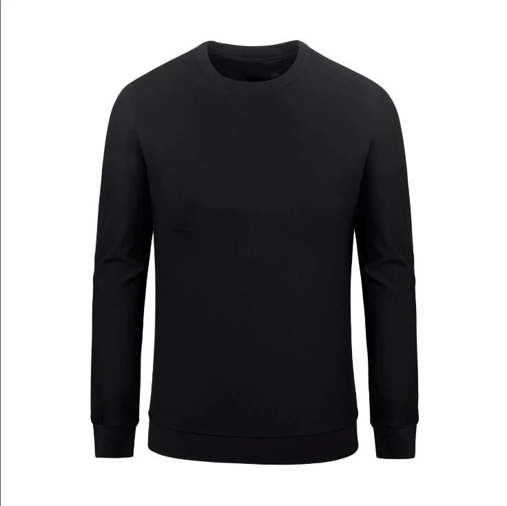 2019 New Autumn Long-sleeved Round Neck Double Hoody Cotton Men Women Loose Velvet Hoodies Couple Sweatshirt | Мужская одежда