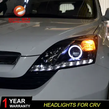 

Car Styling Head Lamp case for Honda CRV headlights 2007-2011 CRV Headlights LED CRV Headlight DRL Double Beam Bi-Xenon HID