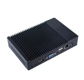 

Fanless AMD Mini PC A6-1450 Quad-core Windows 10 Pro Linux Gaming Computer WIFI HDMI HTPC Small Desktop Office PC