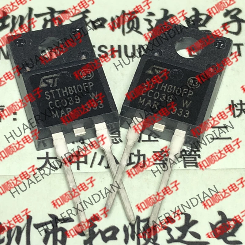 10 шт./лот и STTH810FP TO-220F 1000V 8A