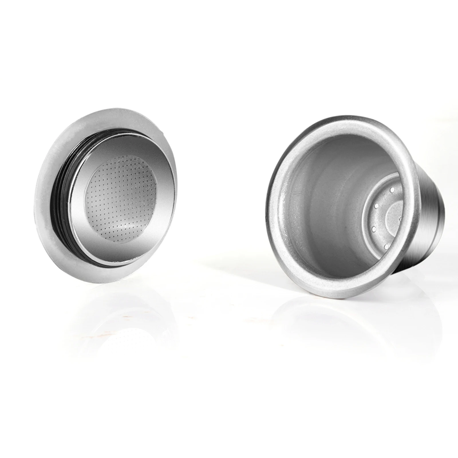 Reusable Capsules Coffee Machine Capsules Stainless Steel Coffee Pod Caffe Capsule Pod Holder Accessory